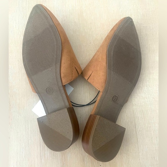 A New Day Women’s Faux Suede Slip-On Mules in Tan Size 7.5 - Picture 3 of 4